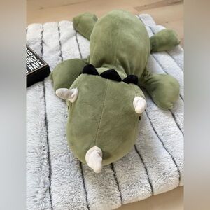 Pillowfort Green Dinosaur Plush